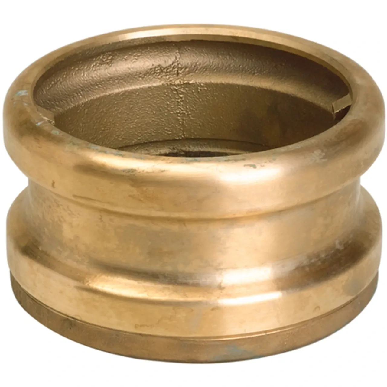 EBW&#xAE;&#x20;4&quot;&#x20;Brass&#x20;Top&#x20;Seal&#x20;Fill&#x20;Collar&#x20;Adaptor&#x20;with&#x20;Lugs